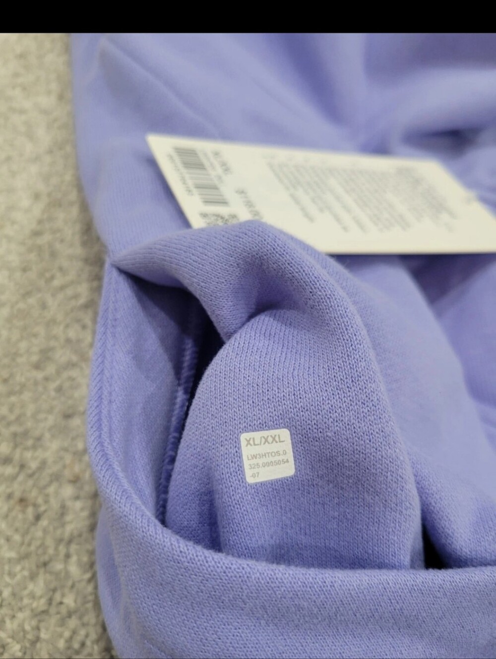 Lululemon scuba hoodie oversized half zip~xl/xxl~NWT. - Picture 8 of 8